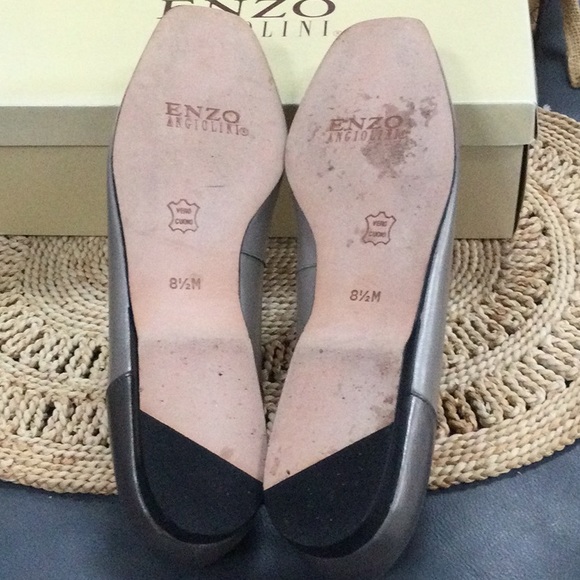 Enzo Angiolini woman’s size 8 1/2 tan loafers - Picture 5 of 5